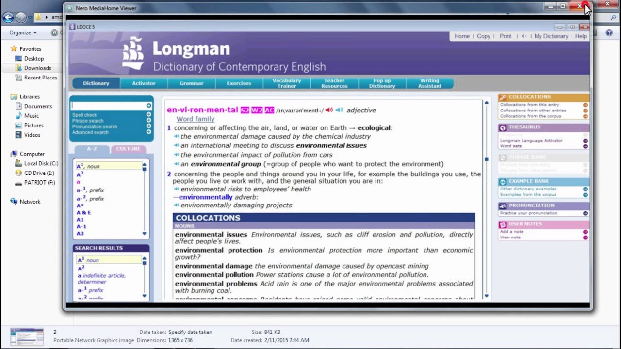 online longman contemporary